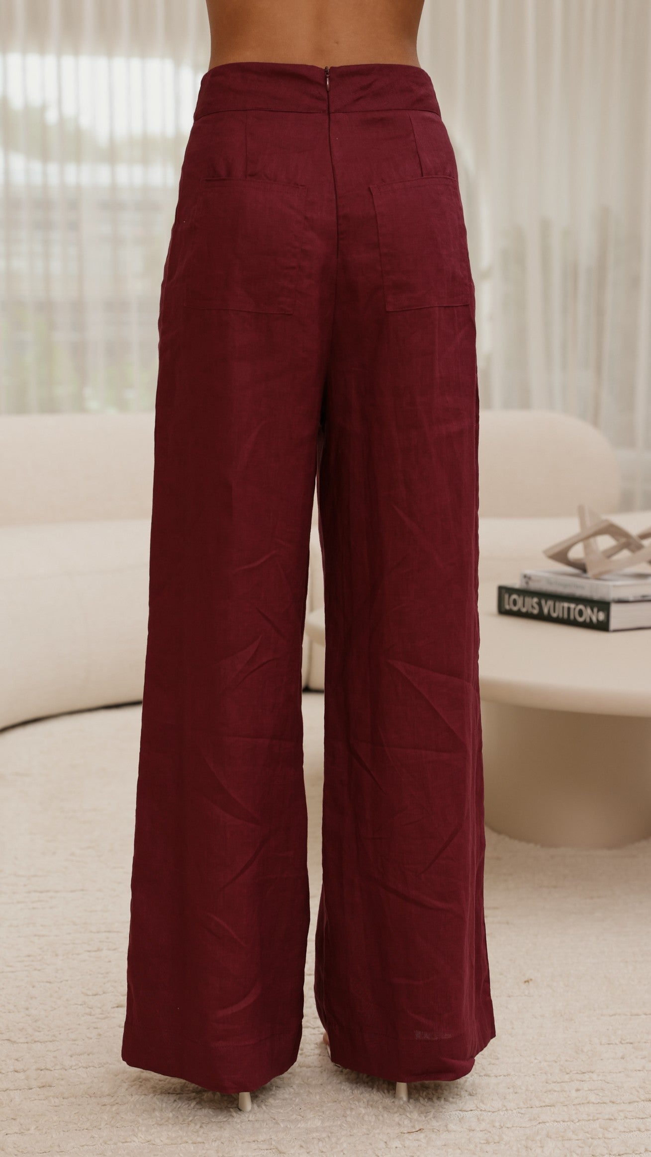 Karah Pants - Merlot