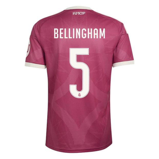 BELLINGHAM #5 Real Madrid Third Soccer Jersey 2026/27