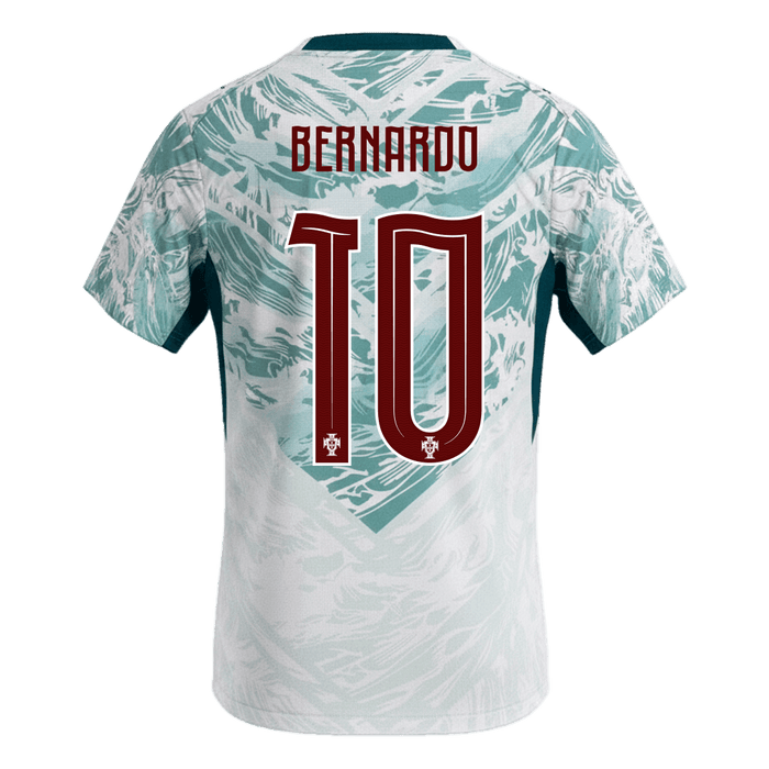 BERNARDO #10 Portugal Away Soccer Jersey World Cup 2026