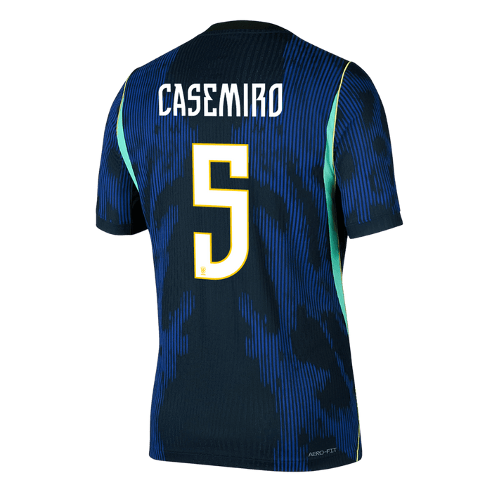 CASEMIRO #5 Brazil Away Player Version Jersey World Cup 2026