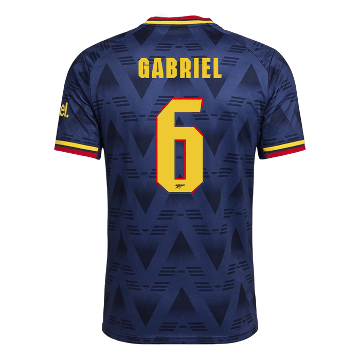 GABRIEL #6 Arsenal Away Player Version Jersey 2026/27 - UCL