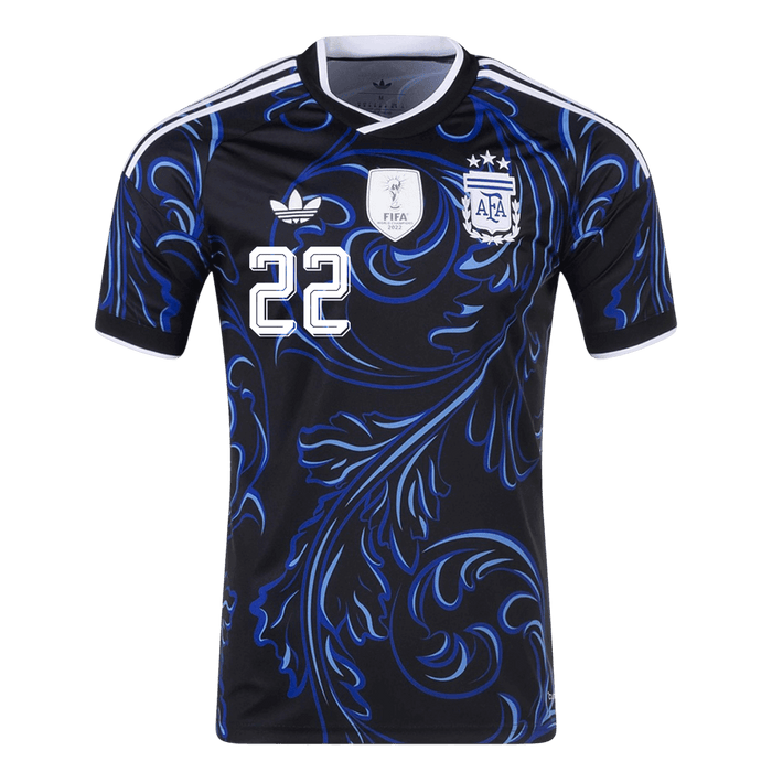 L. MARTíNEZ #22 Argentina Away Soccer Jersey World Cup 2026