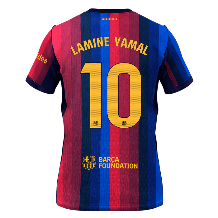 LAMINE YAMAL #10 Barcelona Home Soccer Jersey 2026/27