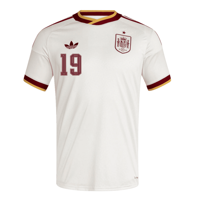 LAMINE YAMAL #19 Spain Away Soccer Jersey World Cup 2026