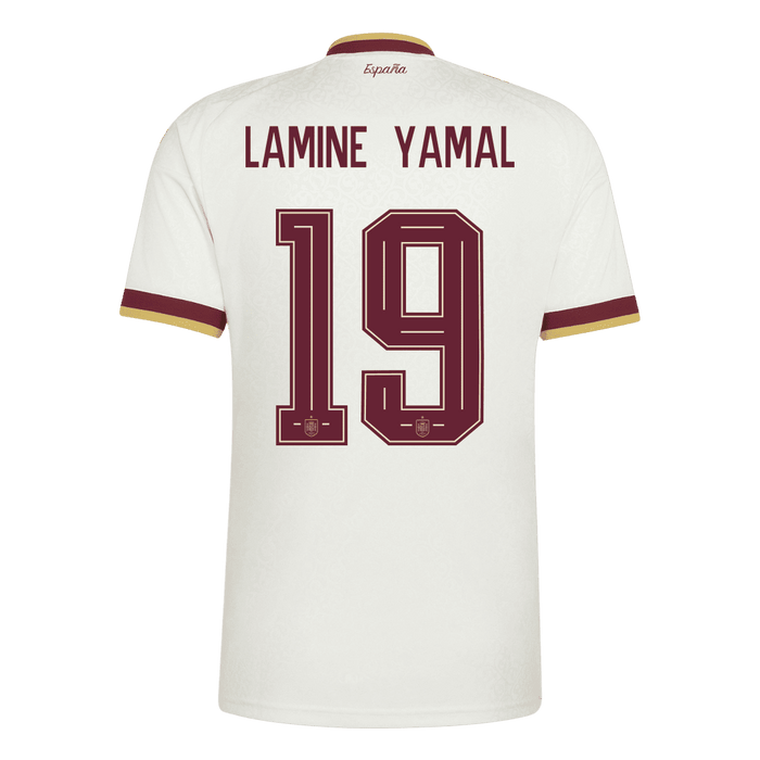 LAMINE YAMAL #19 Spain Away Soccer Jersey World Cup 2026