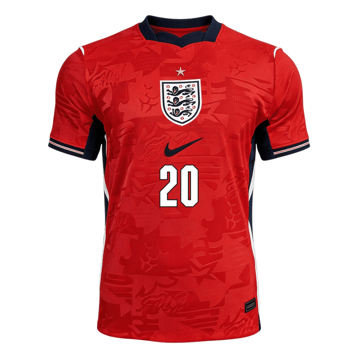PALMER #20 England Away Player Version Jersey World Cup 2026