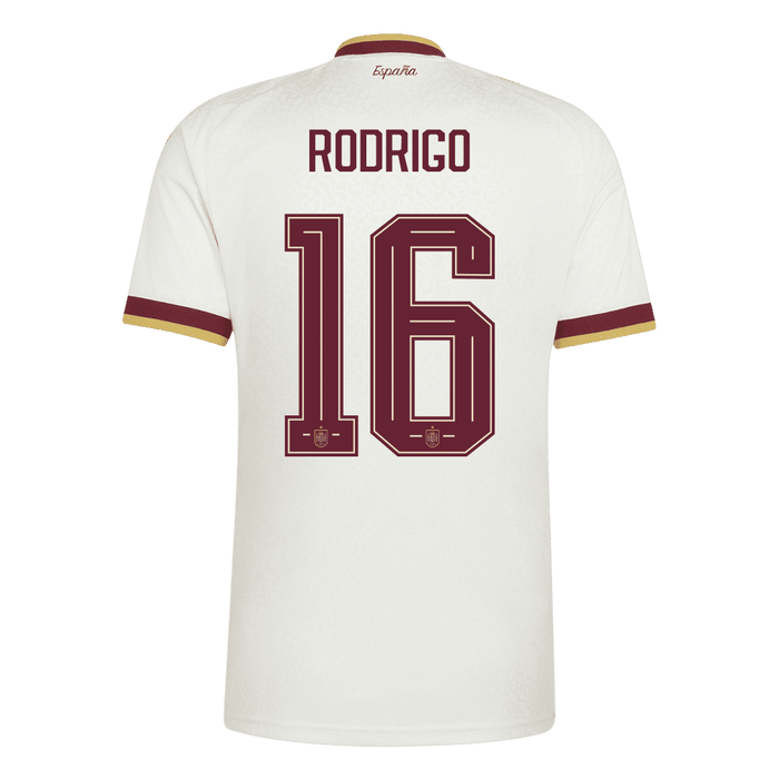 RODRIGO #16 Spain Away Soccer Jersey World Cup 2026