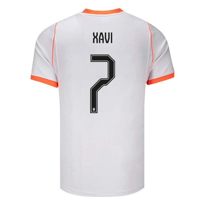 XAVI #7 Netherlands Away Soccer Jersey World Cup 2026