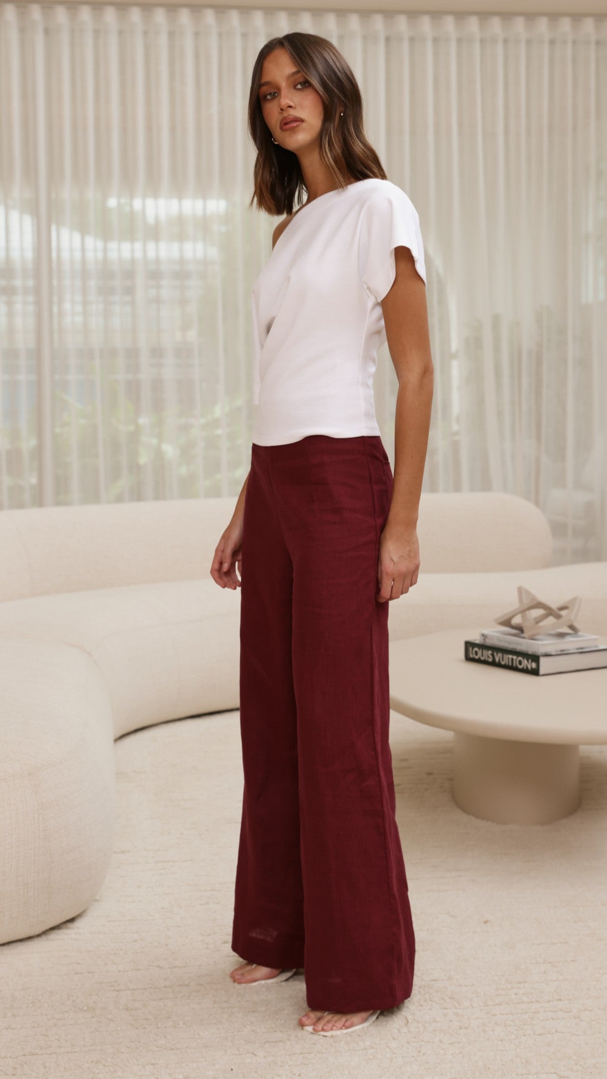 Karah Pants - Merlot