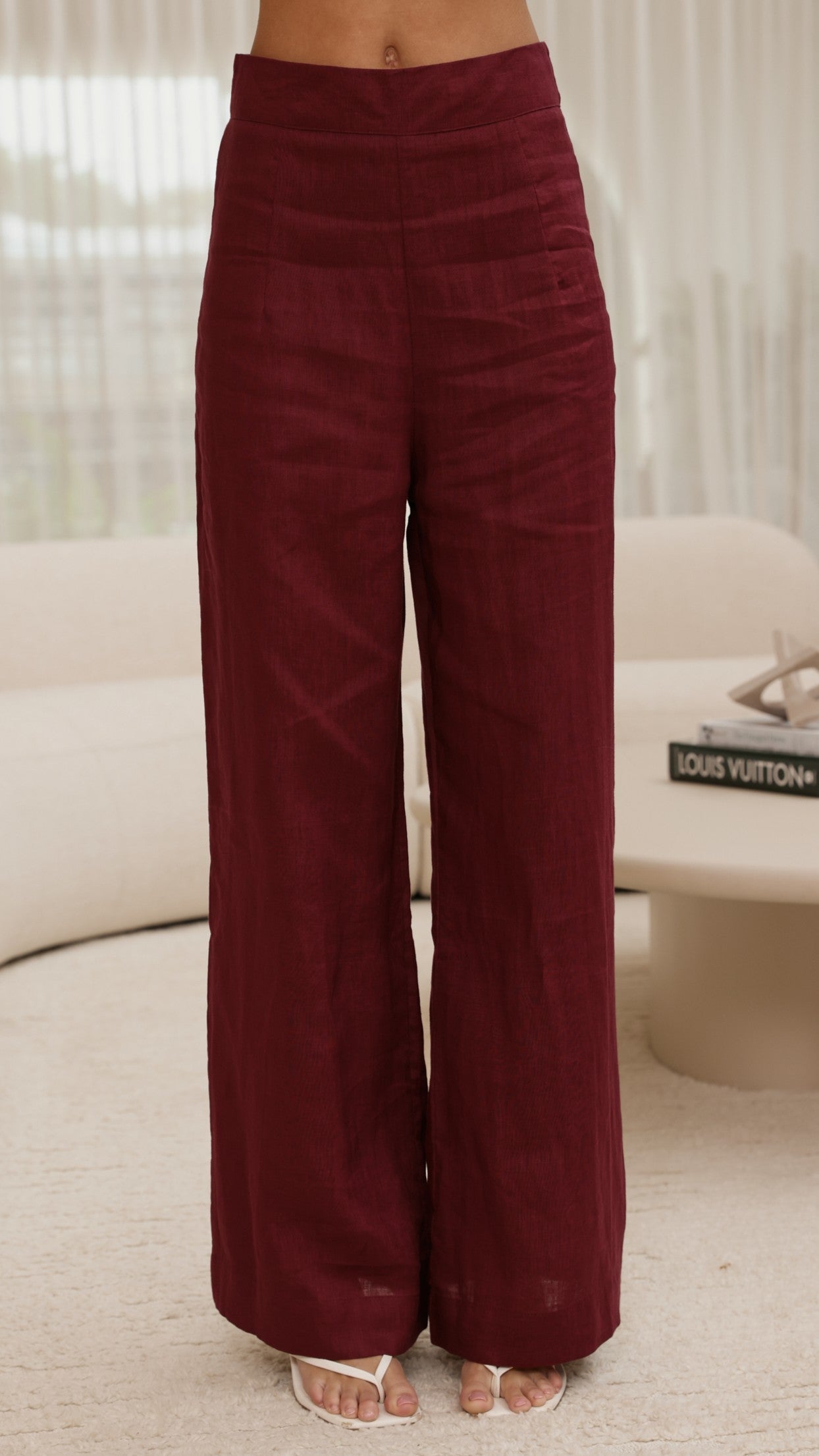 Karah Pants - Merlot