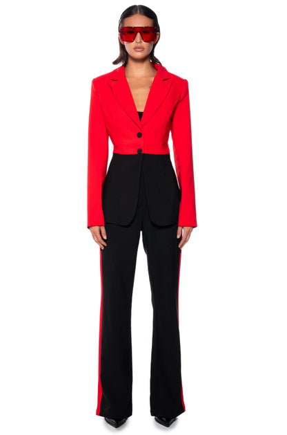 34TH STREET COLOR BLOCK TROUSER