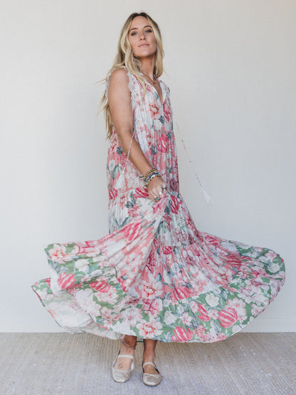 Zeya Floral Maxi Dress - Floral Multi - Pre Order