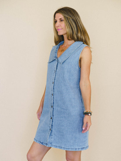 Just the Thing Dress - Denim