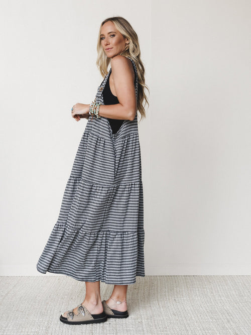 The Nest Under The Palms Dress - Black - Pre Order