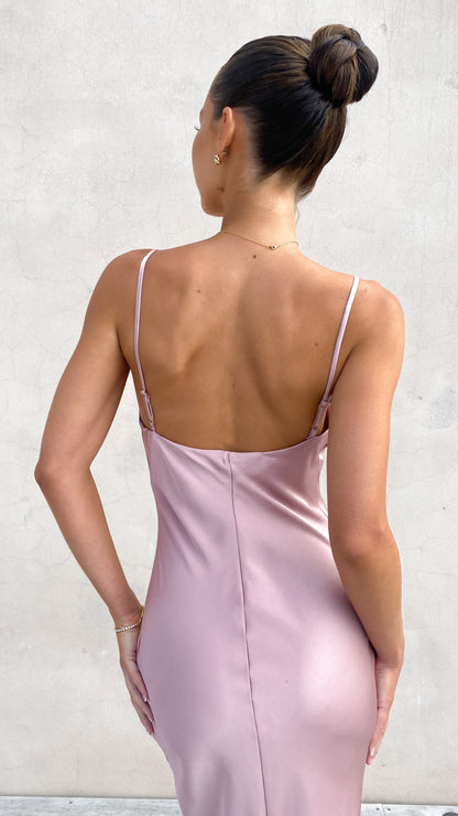 Willow Maxi Dress - Dusty Pink