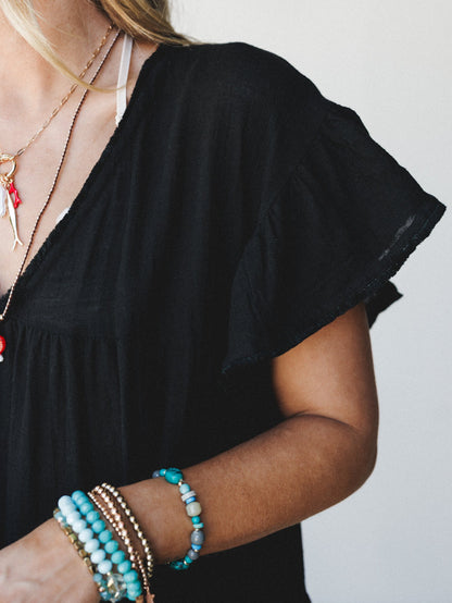 Little Black Mini Dress - Black