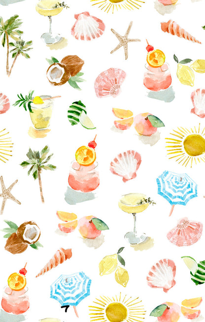 Maritime Top ~ Seaside Treasures Scallop