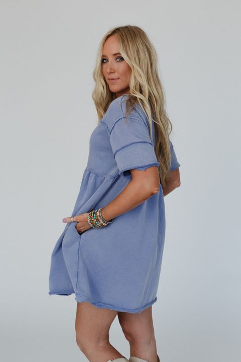 Soul Sway Dress - Blue - Pre Order