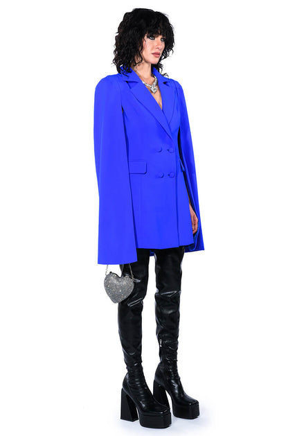 A LA MODE MINI BLAZER DRESS