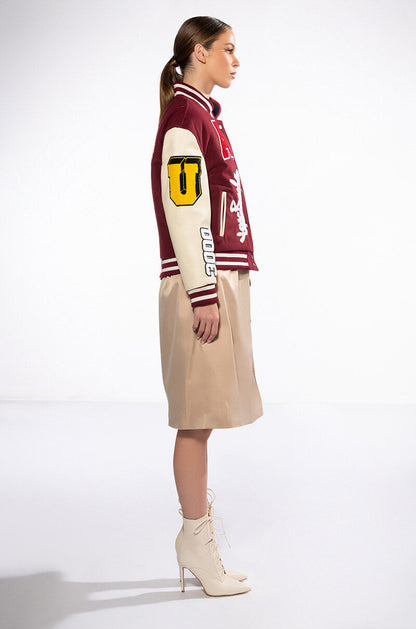 ACADEMY BOMBER WITH DETACHABLE TRENCH