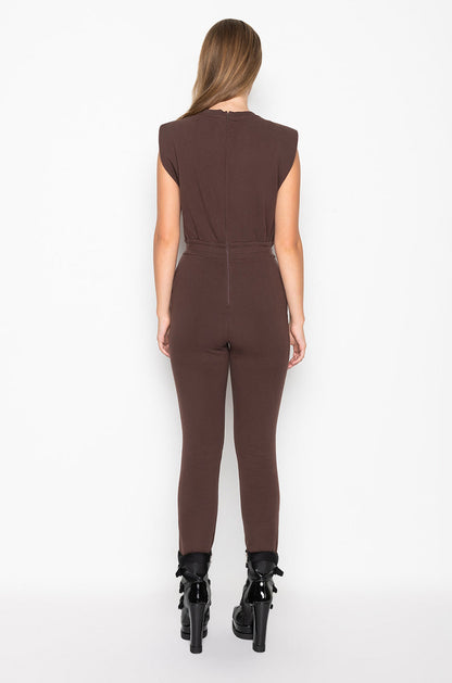 ADORE ME BOXY SHOULDERS JUMPSUIT