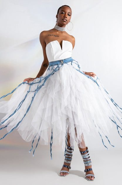 ALICIA DENIM MAXI SKIRT