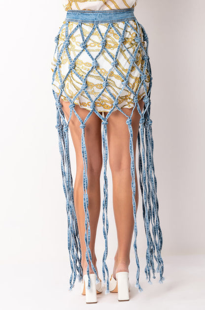 ALICIA DENIM MAXI SKIRT