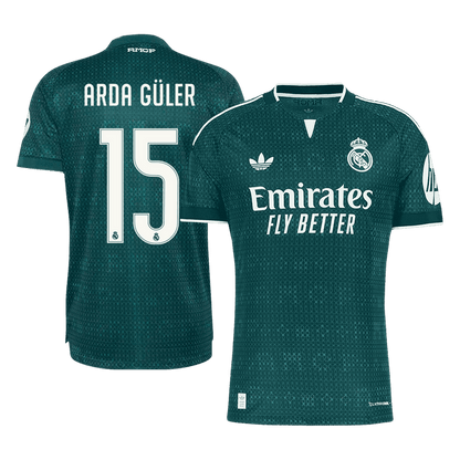 ARDA GÜLER #15 Real Madrid Away Player Version Jersey 2026/27