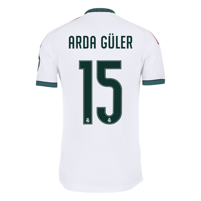 ARDA GÜLER #15 Real Madrid Home Player Version Jersey 2026/27