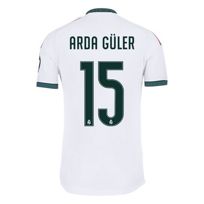 ARDA GÜLER #15 Real Madrid Home Player Version Jersey 2026/27