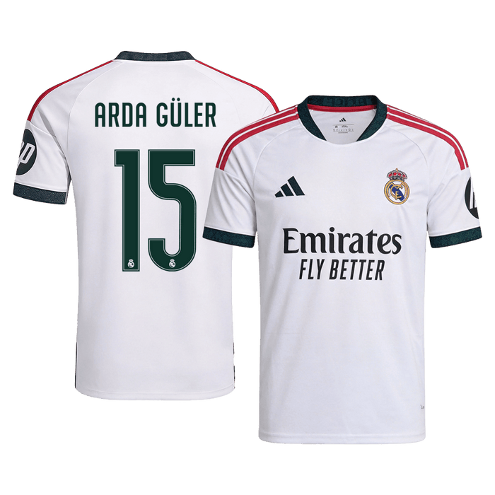 ARDA GÜLER #15 Real Madrid Home Soccer Jersey 2026/27