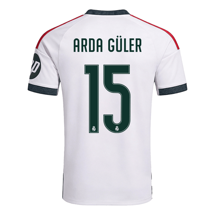 ARDA GÜLER #15 Real Madrid Home Soccer Jersey 2026/27