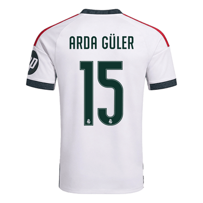 ARDA GÜLER #15 Real Madrid Home Soccer Jersey 2026/27