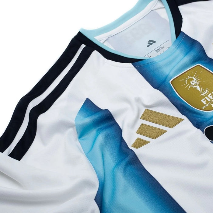Argentina Home Soccer Jersey World Cup 2026 - Final Match (With Patches)