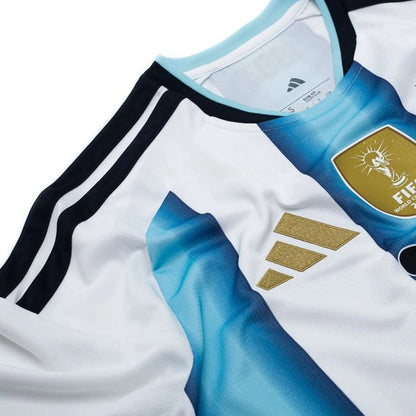 Argentina Home Soccer Jersey World Cup 2026 - Final Match (With Patches)