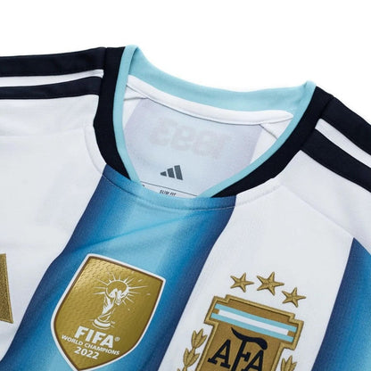 Argentina Home Soccer Jersey World Cup 2026 - Final Match (With Patches)
