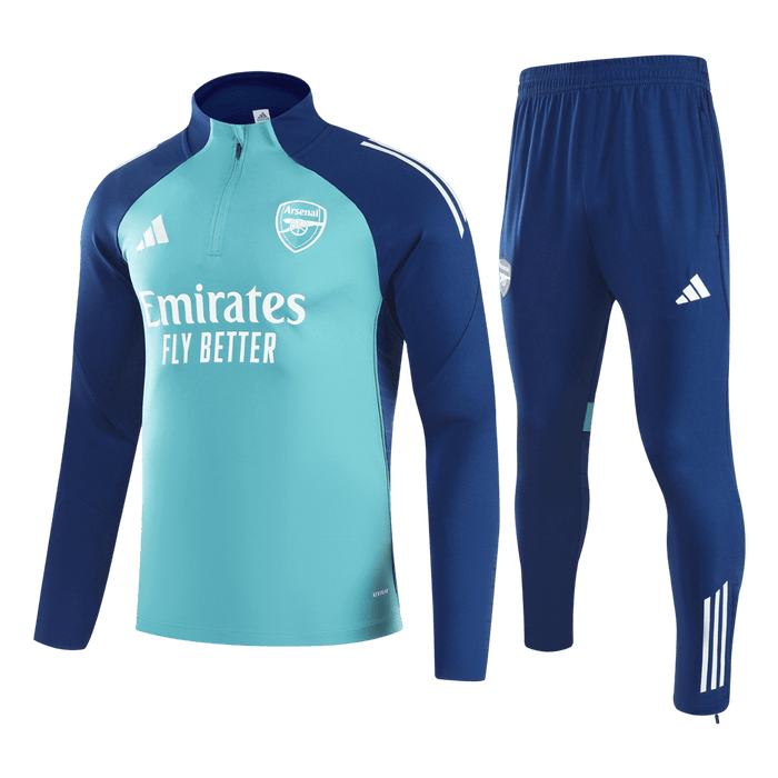 Arsenal 1/4 Zip Tracksuit 2025/26 Green