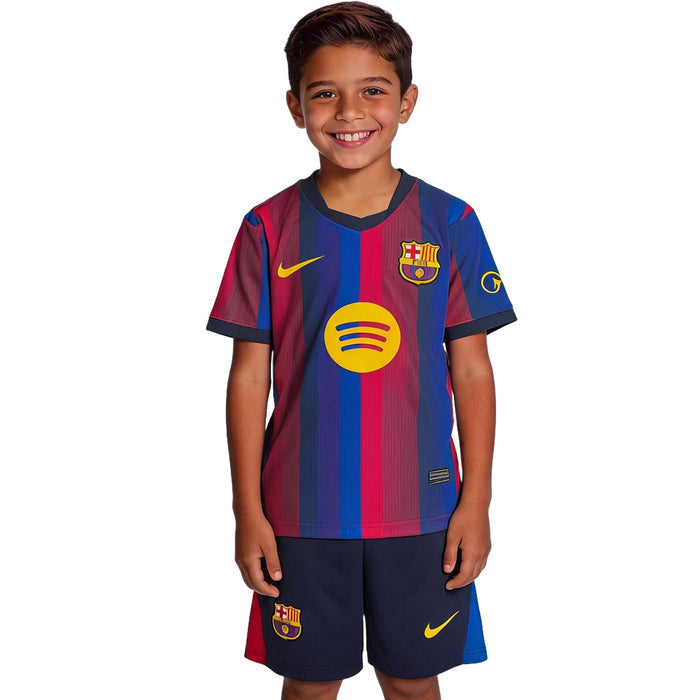 Barcelona Home Kids Soccer Jerseys Kit 2026/27