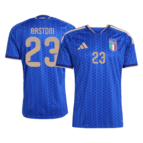 BASTONI #23 Italy Home Soccer Jersey World Cup 2026