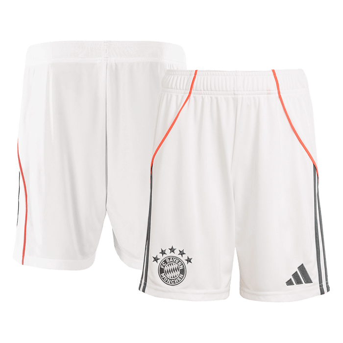 Bayern Munich Away Soccer Jersey Kit(Jersey+Shorts) 2025/26 White