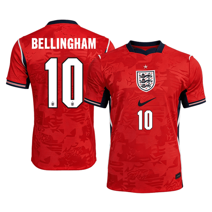 BELLINGHAM #10 England Away Soccer Jersey World Cup 2026