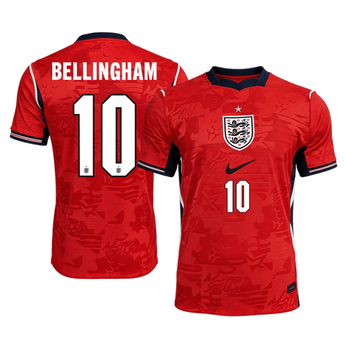 BELLINGHAM #10 England Away Soccer Jersey World Cup 2026
