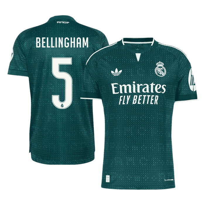 BELLINGHAM #5 Real Madrid Away Player Version Jersey 2026/27