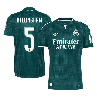 BELLINGHAM #5 Real Madrid Away Player Version Jersey 2026/27
