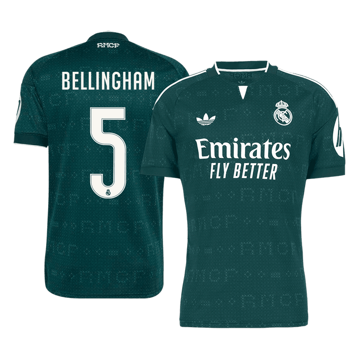 BELLINGHAM #5 Real Madrid Away Soccer Jersey 2026/27