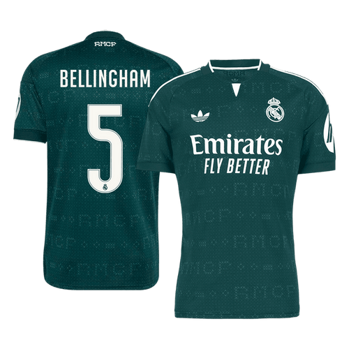 BELLINGHAM #5 Real Madrid Away Soccer Jersey 2026/27