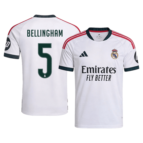 BELLINGHAM #5 Real Madrid Home Soccer Jersey 2026/27