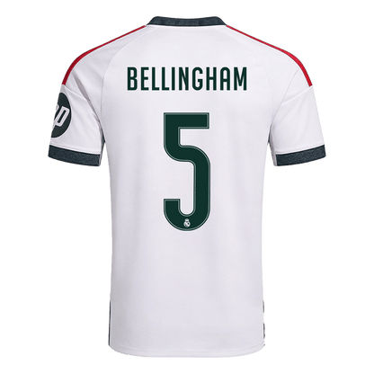 BELLINGHAM #5 Real Madrid Home Soccer Jersey 2026/27