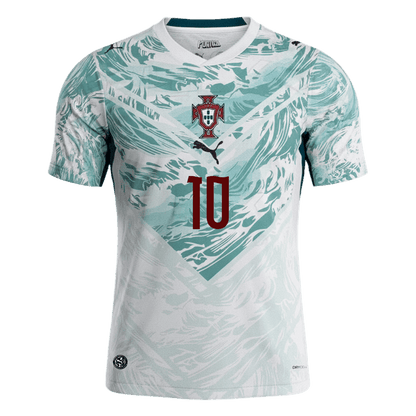 BERNARDO #10 Portugal Away Soccer Jersey World Cup 2026