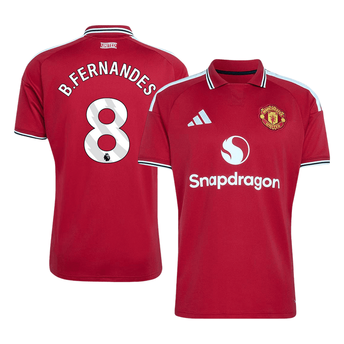 B.FERNANDES #8 Manchester United Home Soccer Jersey 2026/27